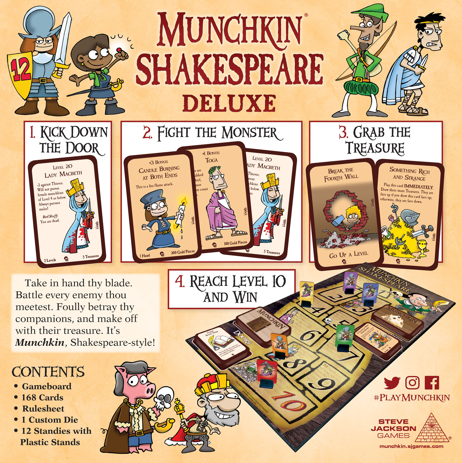 Munchkin : Shakespeare Deluxe